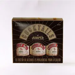 JUNIPER - CÓCTEL MOSCOW MULE - RTD-TREE PACK