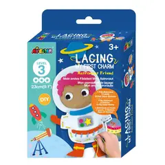 JUGANDO Y EDUCANDO - Juguete Niños Set Arte Y Diseño Amigos Tejido Astronauta Lv3