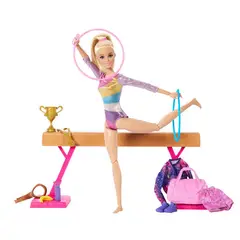 BARBIE - Muñeca Profesiones Gimnasta Cabello Rubio
