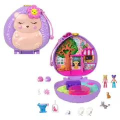 POLLY POCKET - Muñeca Estuche De Cafetería De Erizo