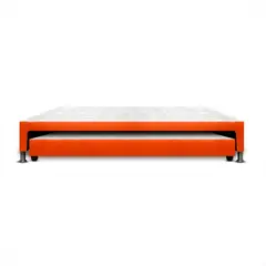 MAGIC CLASS - CAMA NIDO DUPLEX 100X190 MICROFIBRA NARANJA