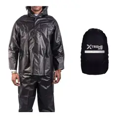 AFM - CONJUNTO IMPERMEABLE + GUANTES + FORRO MALETA