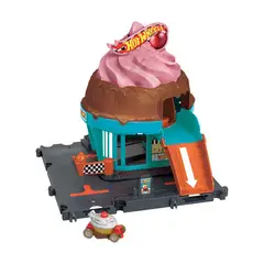 HOT WHEELS - City Pista Heladería…