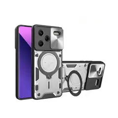 GENERICO - Estuche Proteccion Camara Con Soporte Para XiaomiRedmi Note 13 ProPlus
