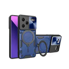 GENERICO - Estuche Proteccion Camara Con Soporte Para XiaomiRedmi Note 13 ProPlus