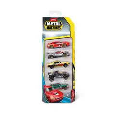 ZURU - Carritos Metal Machines Die Cast Top G - Dragsta 5 Unidades