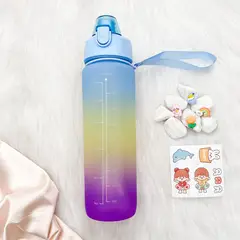 GENERICO - Termo Plastico Bebidas Frias y Calientes De 1Litro