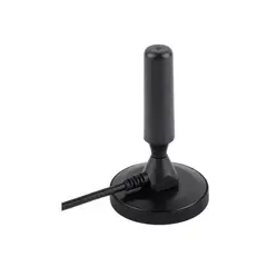 GENERICO - Antena Amplificadora De Señal Tdt Para Tv Con Cable 5 Mtrs