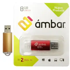 GENERICO - Memoria USB De 8 Gb Velocidad 2.0