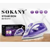 SOKANY - Plancha Para Ropa de Vapor 1200W