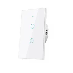 GENERICO - Interruptor Inteligente Doble Alexa Google Home Smart Touch