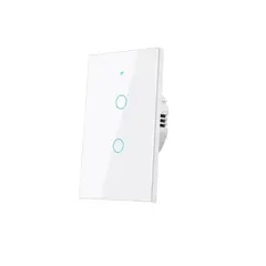 GENERICO - Interruptor Inteligente Alexa Doble Google Home Smart Touch