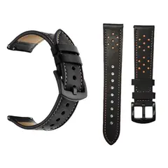 GENERICO - Pulso Cuero Compatible Huawei Gt Gt2 GT3 y GT4 de 46mm pulso 22mm