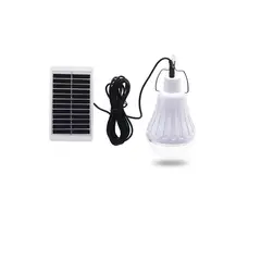 GENERICO - Bombillo recargable con energía solar 10W