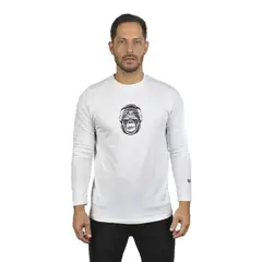 GOCO - Polo Audax para hombre estampada con bolsillo