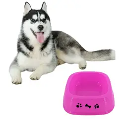 GENERICO - Taza Comedero O Bebedero Para Perros Y Gatos Rosado