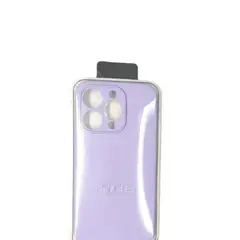 GENERICO - Forro Silicone Case Compatible con Iphone 14 pro Lila