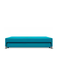 MAGIC CLASS - CAMA NIDO JAFAR DOBLE COLCHÓN100X190 MICROFIBRA AZUL