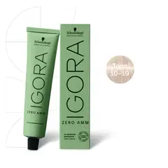 SCHWARZKOPF - Tinte Igora Zero AMM 10-19 Rubio Platino Ceniza Violeta