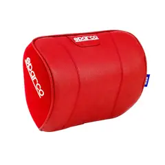 SPARCO - Almohadilla Carro Respaldo Cojin Cuello Vehiculo Rojo