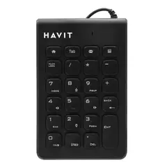 HAVIT - Teclado Numerico Usb Kb223 - 23 Teclas - 145x90x25mm