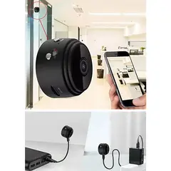 GENERICO - Mini Cámara Espía Wifi Seguridad Con Detención De Movimiento