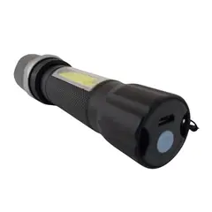 GENERICO - Linterna Tactica Militar Led Recargable Con Zoom