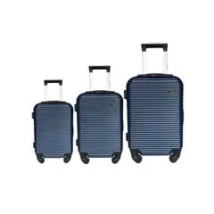 LLG LIULANGGOU - Set X3 Maletas De Viaje En Plástico (21 / 25 / 29 Pulgadas)