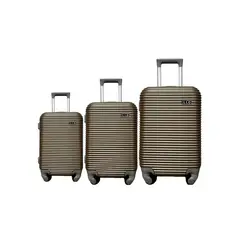 LLG LIULANGGOU - Set X3 Maletas De Viaje En Plástico (21 / 25 / 29 Pulgadas)