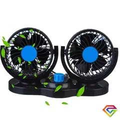 GENERICO - Ventilador para carro SQ-X788 refrescante Doble