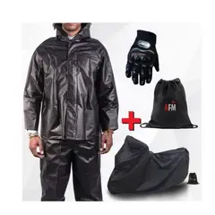 AFM - IMPERMEABLE PVC + PIJAMA + GUANTES