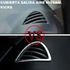 GENERICO - Accesorios nissan kicks cubierta cromada aire acondicionado