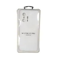 GENERICO - Forro Silicone Case compatible con Xioami 11t 11t Pro Blanco