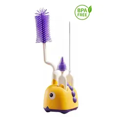 GENERICO - Cepillo Lavateteros Bebe Cepillo Para Biberones X3 pcs