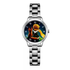 DAYOSHOP - Reloj Principito Zorrito Acero Dama + Estuche