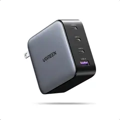 UGREEN - Cargador Carga Rápida 100w 3 Usb C Usb A Compatible Pd3 Qc3 Qc4