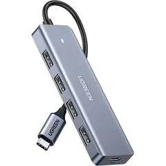 UGREEN - Hub multipuerto 5 gbps usb-c a 4 puertos usb 30 y pd