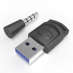 GENERICO - Adaptador usb bluetooth PC PS4 y PS5 para auriculares bluetooth