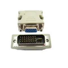 GENERICO - Convertidor Adaptador Dvi-i A Vga 24 + 5