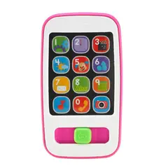 FISHER PRICE - Ríe Y Aprende Smartphone De Aprendizaje Rosa