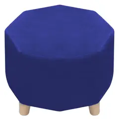 DORMILANDIA - SET X2 PUFF AZUL OCTAGONAL SÍDNEY
