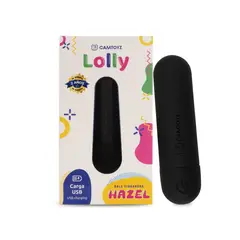 GENERICO - Bala vibradora Hazel Recargable Lolly
