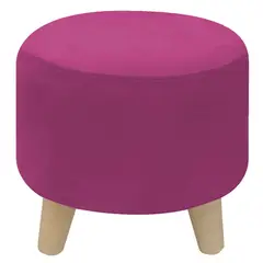 DORMILANDIA - PUFF FUCSIA CIRCULAR SÍDNEY
