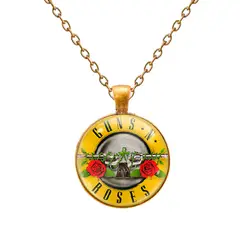 DAYOSHOP - Collar Guns N Roses Rock Musica Unisex + Estuche