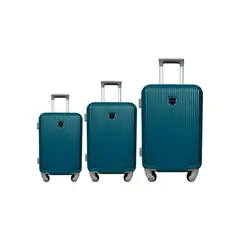 LLG LIULANGGOU - Set X3 Maletas De Viaje En Plástico (18 / 22 / 26 Pulgadas)