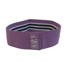 FIT AND FURY - Banda pro de resistencia fuerte neón morada