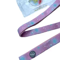 FIT AND FURY - Banda de poder larga tela color rosa estrellas