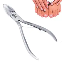 GENERICO - Cortauñas Alicate punta recta uñas encarnadas RF1009