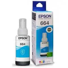 EPSON - Botella de Tinta 664 Cian T664220-AL