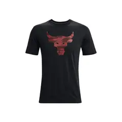 UNDER ARMOUR - Camiseta de manga corta Project Rock Brahma Bull para hombre